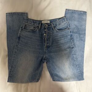Denim Forum Straight Leg Jeans